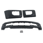 Steel Black Split-Type Front Bumper Face Bar for Ford F150 (2015-2017)