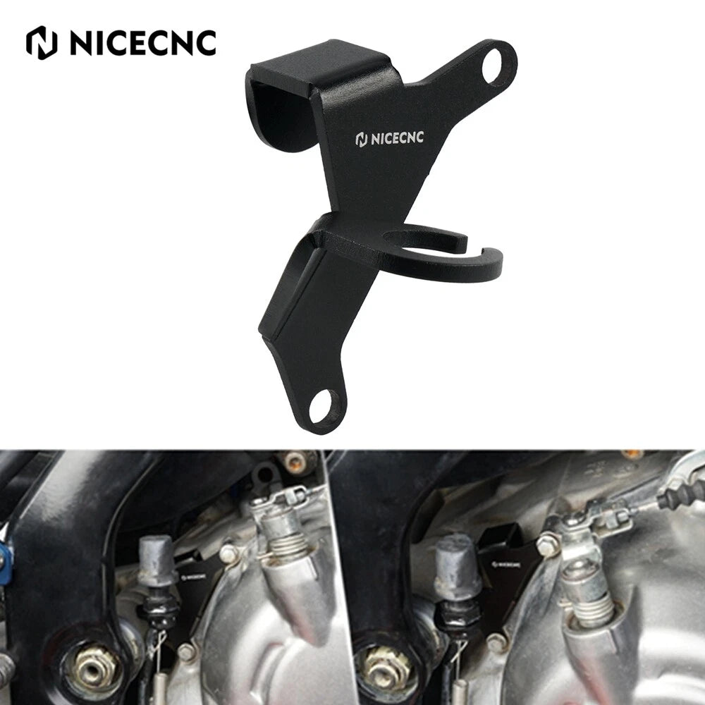 Brake Line Hose Clamp Bracket for Yamaha Raptor 700R (2006–2023) #1S3-1546C-00-00 Black