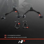 Set of 4 Front Control Arms & Ball Joints for Ford F-150 (1997–2003)