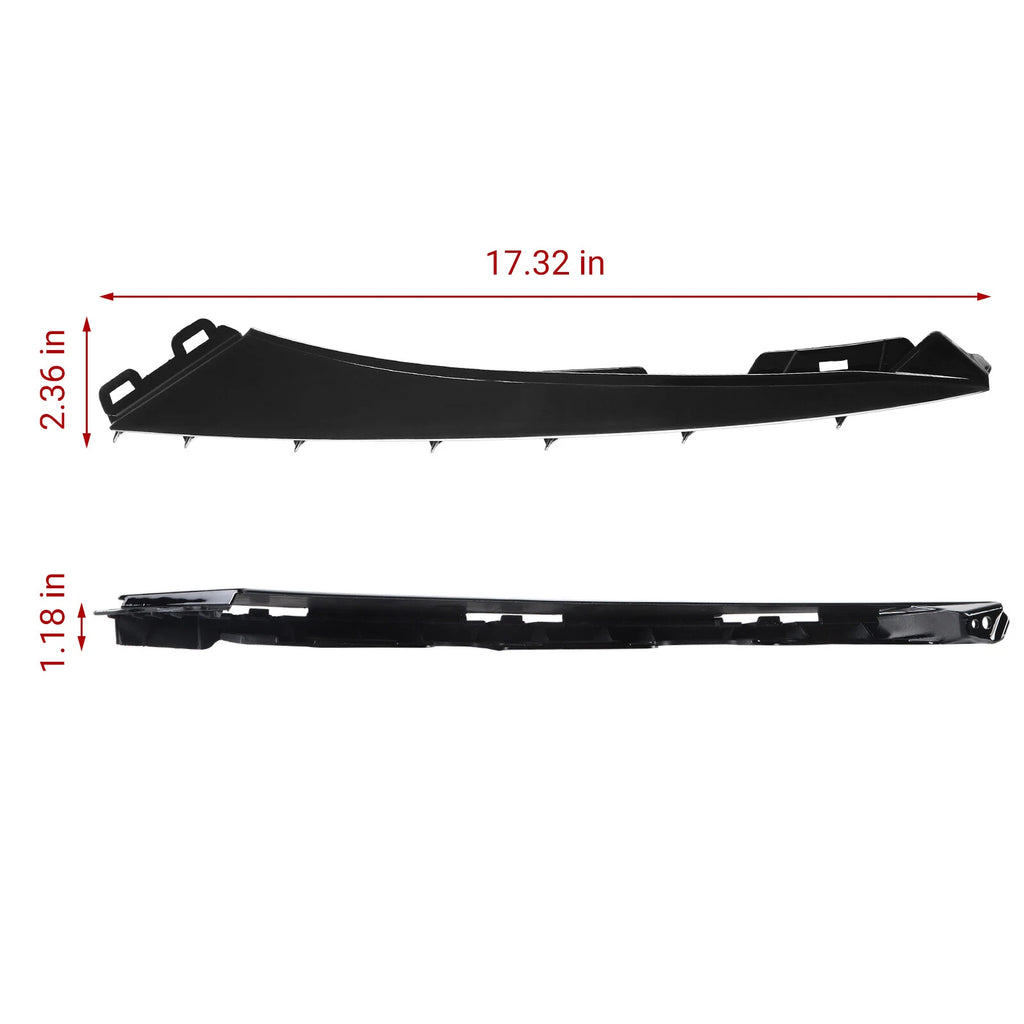 Set of 2 Lower Grille Moulding Trim for Honda Accord Sedan (2018–2020)
