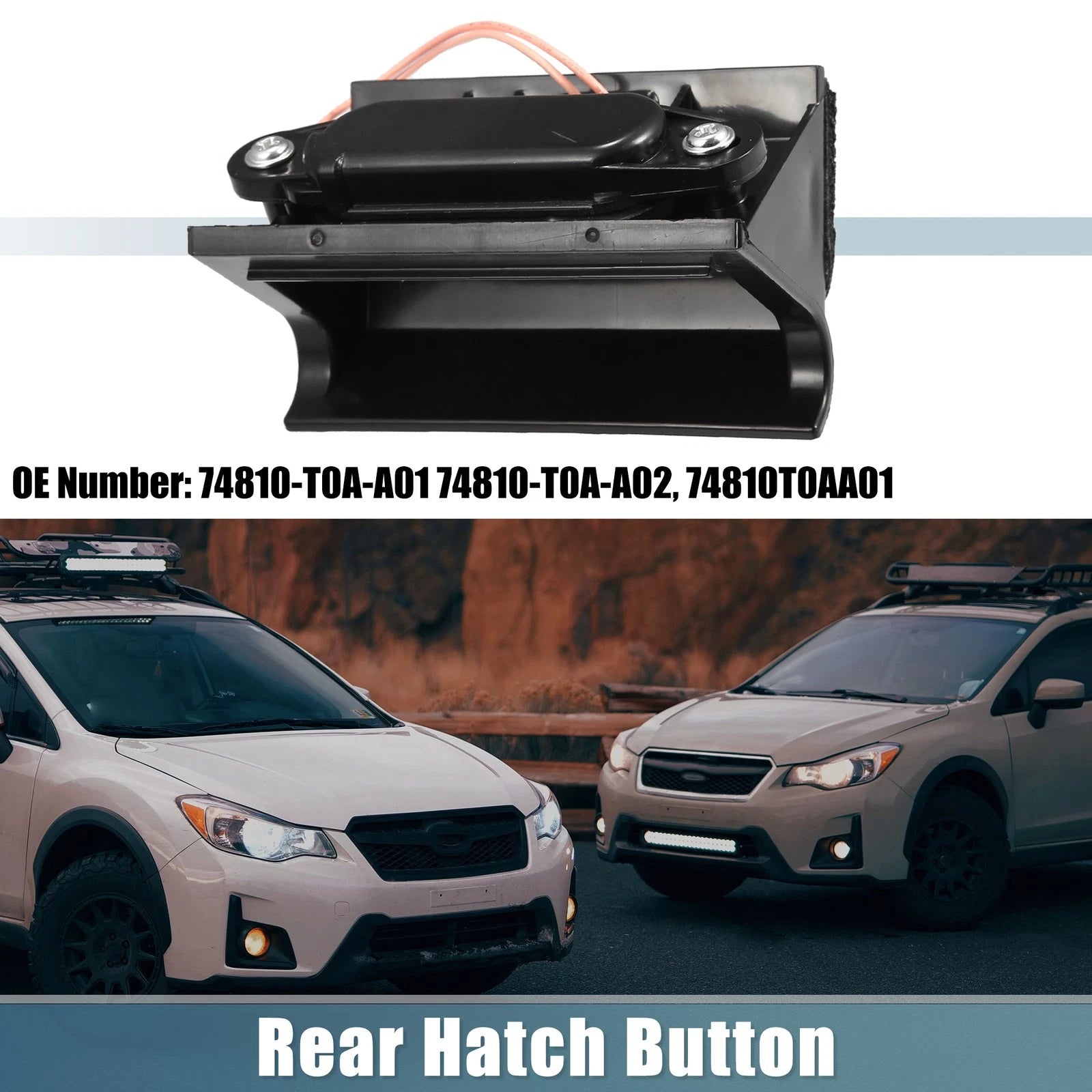 Trunk Tailgate Handle Release Switch for Honda CR-V (2012–2016) 74810T0AA02