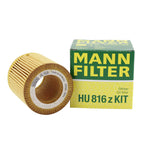 OEM Mann Engine Oil Filter Kit with Drain Plug for BMW E82 E88 E89 E92 F10 F32 (2007–2016)