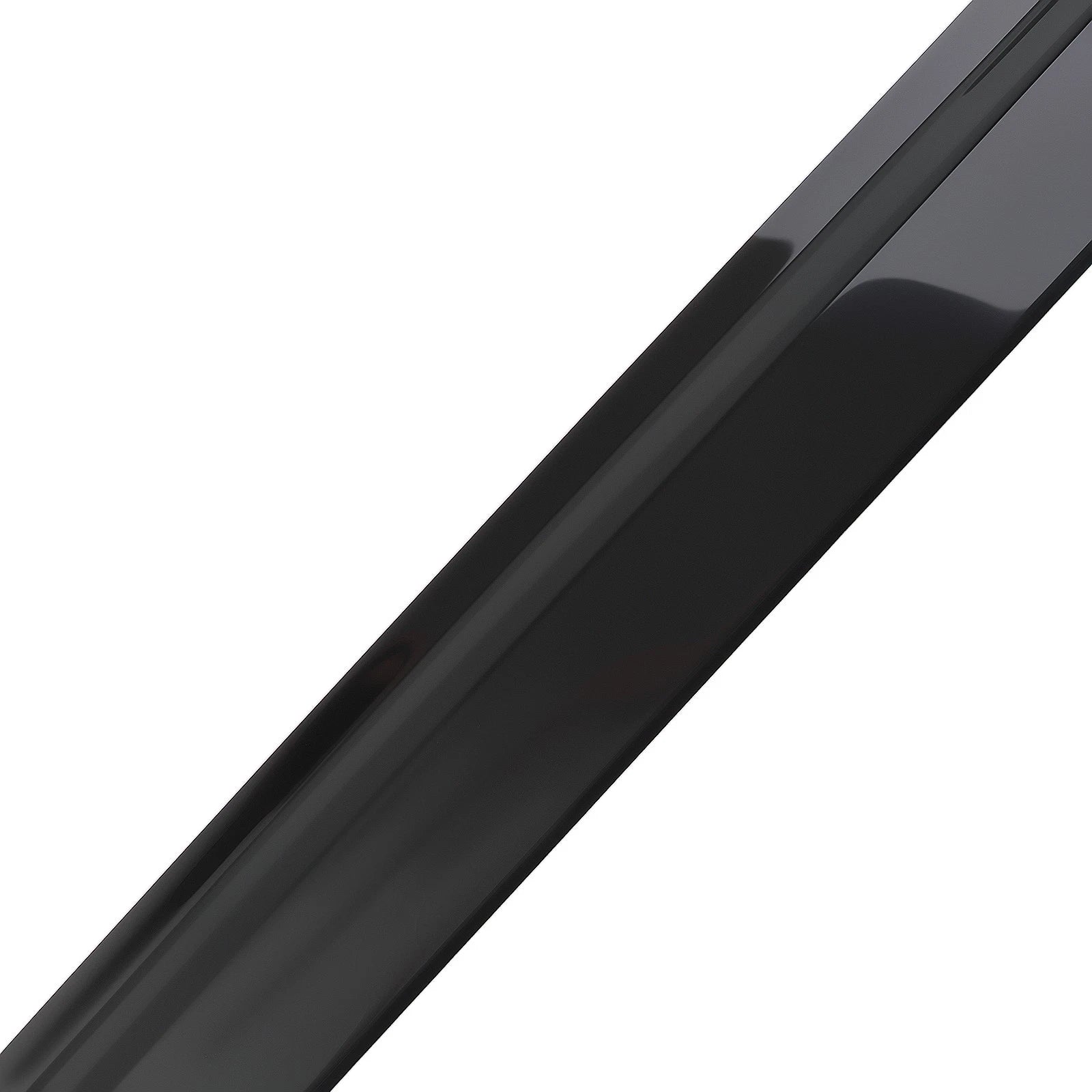 Side Window Rain Deflector Set of 4 for Jeep Wrangler (2007–2017) Black