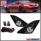 Fog Lights for Toyota Camry (2012–2014) w/Wiring & Switch
