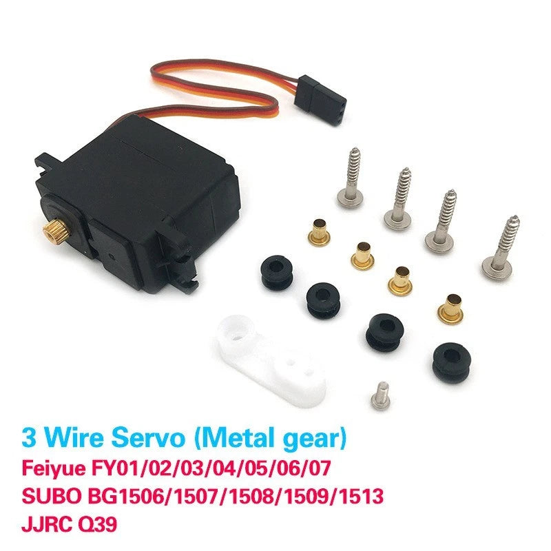 Metal Gear Mechanism Upgrade for Feiyue FY01 FY02 FY03 (3 Wire, 5 Wire)