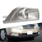Silver Front Bumper Fog Light Trim Bezel Cover for Subaru Outback (2010-2012)