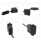 USB Charging Car Charger Socket for Truck ATV Boat RV Bus (12-24V)