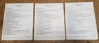 Factory Build Sheet for 1990 Thunderbird