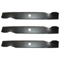 Set of 3 Rotary Lawnmower Blades for AYP/Husqvarna #137380 #6196