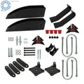 Rear Leaf Spring Relocation Pocket Kit for Chevy Belair 150 (1955–1957)