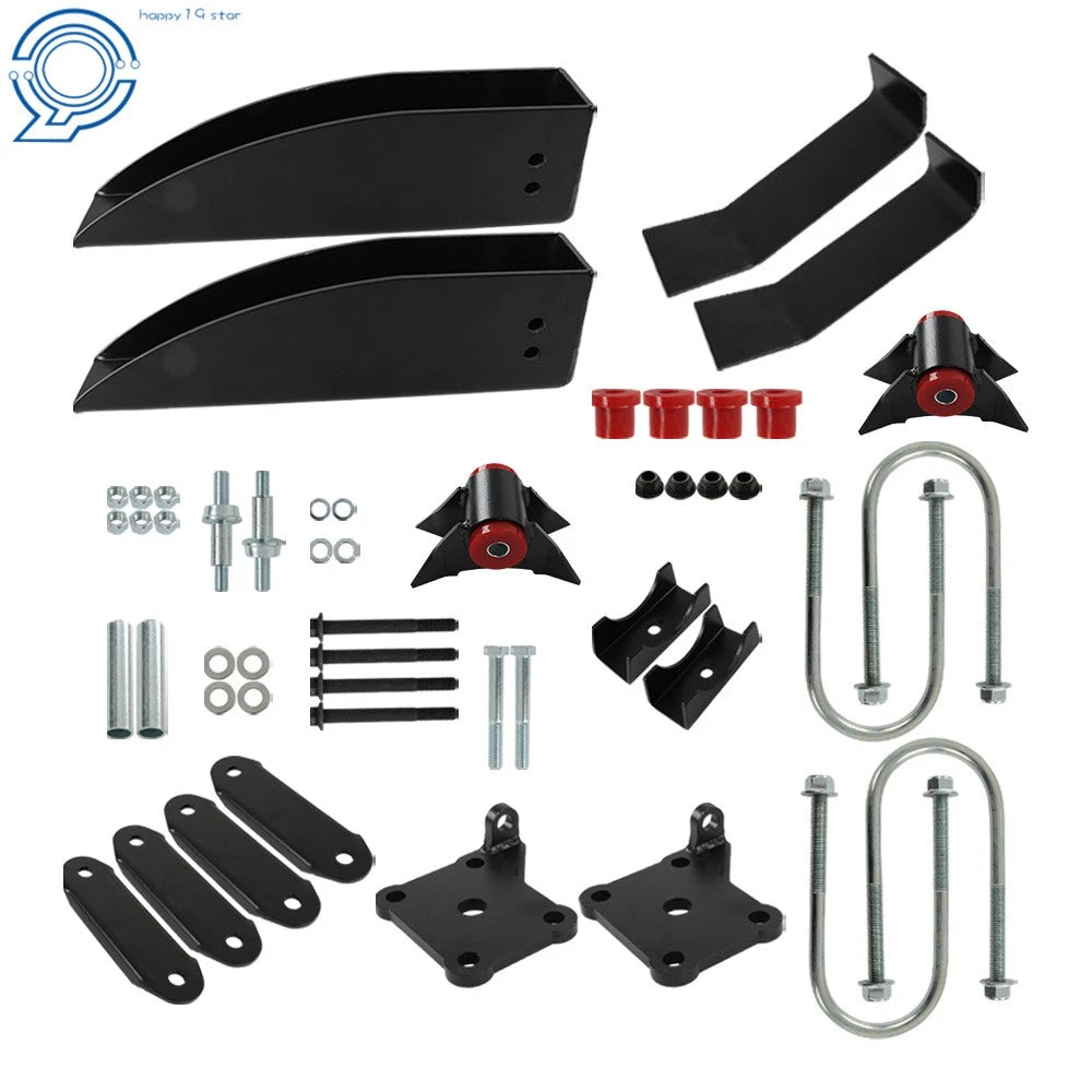 Rear Leaf Spring Relocation Pocket Kit for Chevy Belair 150 (1955–1957)