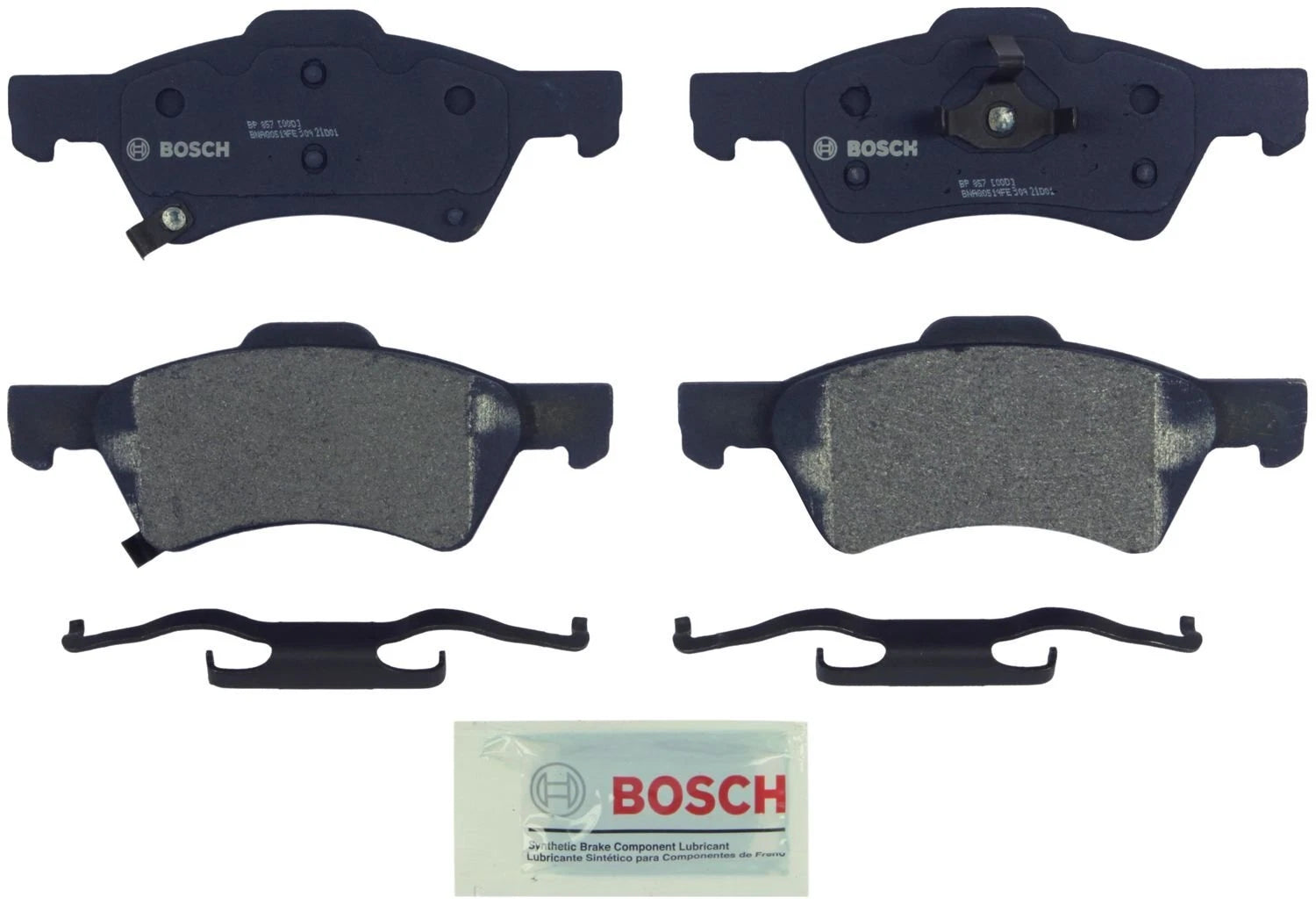 Bosch Front QuietCast Brake Pads w/ Hardware BP857 for