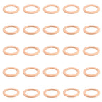 25 x Oil Drain Plug Copper Crush Washers for Benz C450 C63 CLA45 AMG (2015-2020)