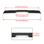 Rear Cab Spoiler Wing for Toyota Tundra (2014–2021) - Black Plastic