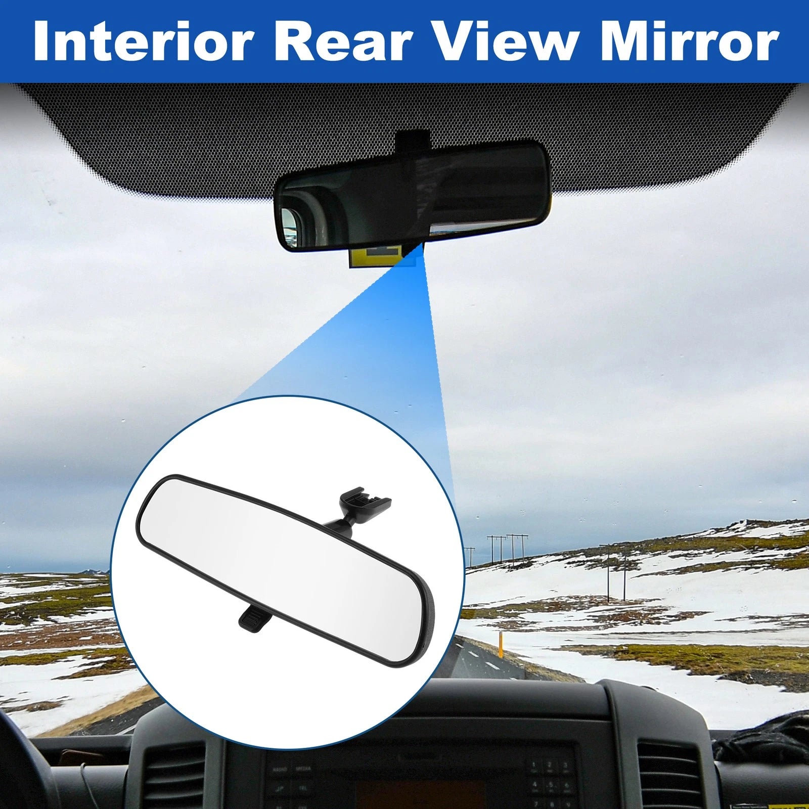 Interior Rearview Mirror for Mazda 2 (2011–2014) B37F-69-220C