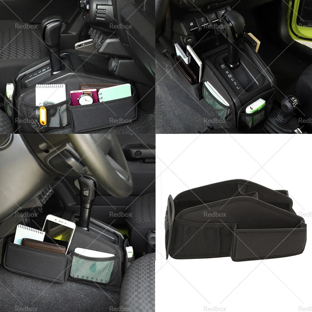 Gear Shift Storage Bag Organizer Tray for Suzuki Jimny (2019–2022) JB64 JB74