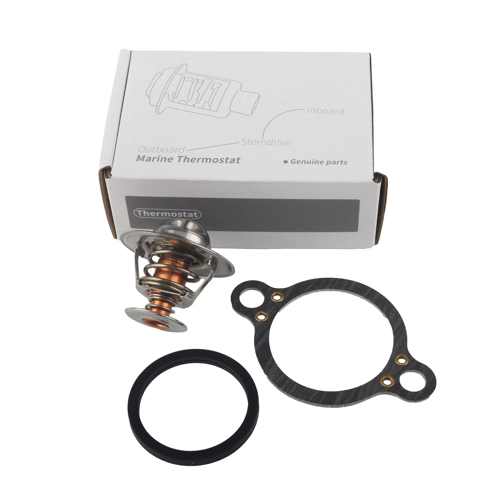 Thermostat Repair Kit for Mercruiser 470 488 (3.7L 165 170 180 190)