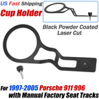 Cup Holder Kit for Porsche 911 996 (1997–2005) - Bezel Mount