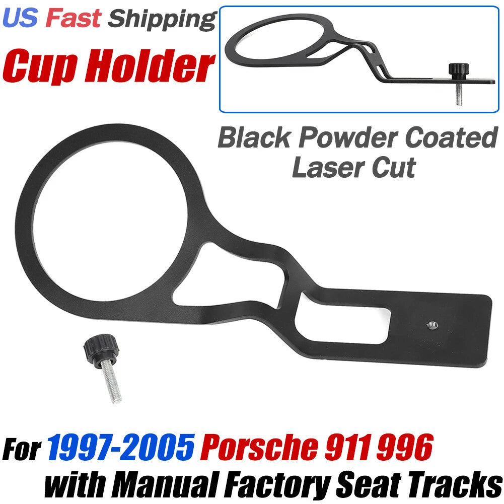 Cup Holder Kit for Porsche 911 996 (1997–2005) - Bezel Mount