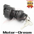 Ignition Key Switch for Polaris Ranger 400 500 570 800 900 (2006–2021)