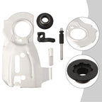 Guide Bar Plate for 345 455e (Metal, Oil Pump, Silver)
