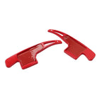 Red Steering Wheel Shift Paddle Shifter Trim Cover for Ford Mustang (2015-2023)