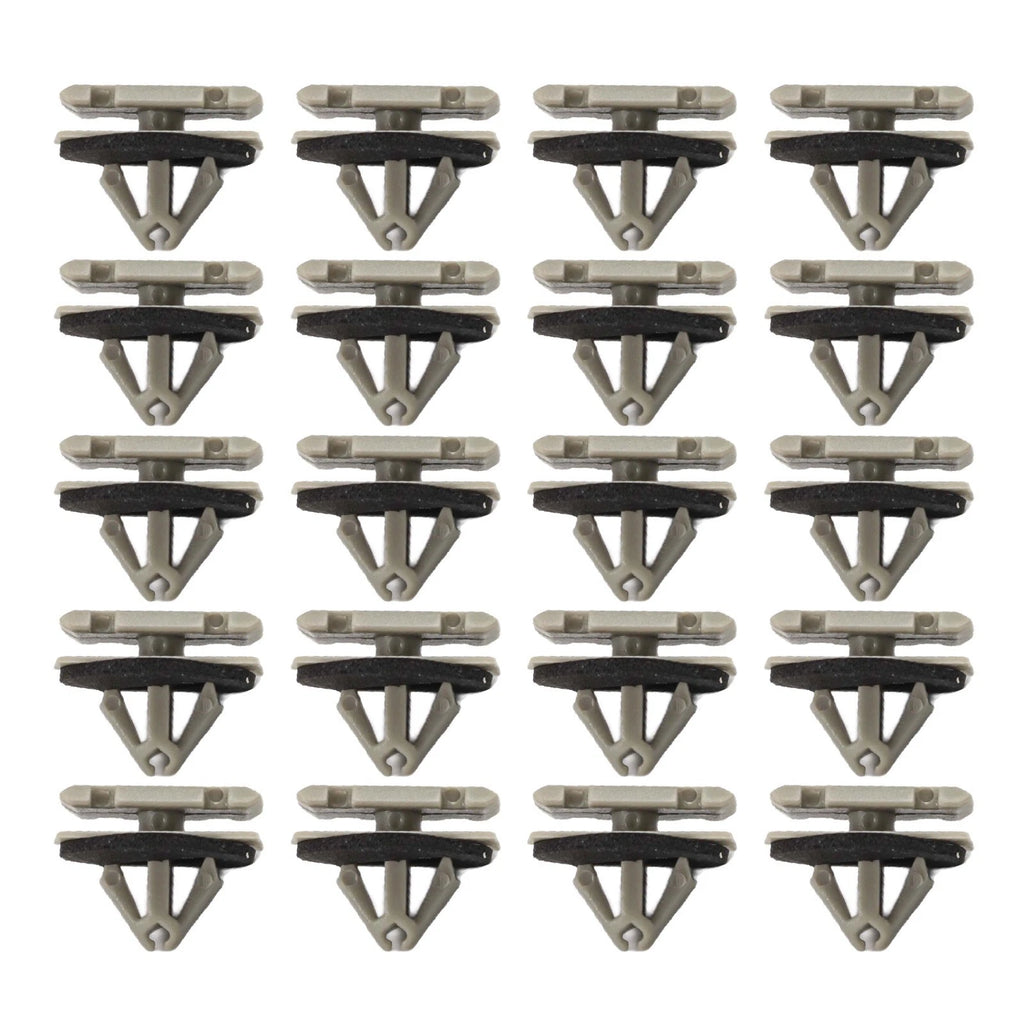 20pcs Plastic Rivet Clips for Various Makes and Models
