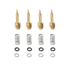 Set of 4 Carb Fuel Air Mixture Screws for Yamaha FZX700 YZF750 XJ600S XS1100 XJ900