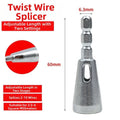 Electric Wire Twisting Tool for 2-10 Wires Adjustable Length 2.5-6 mm²