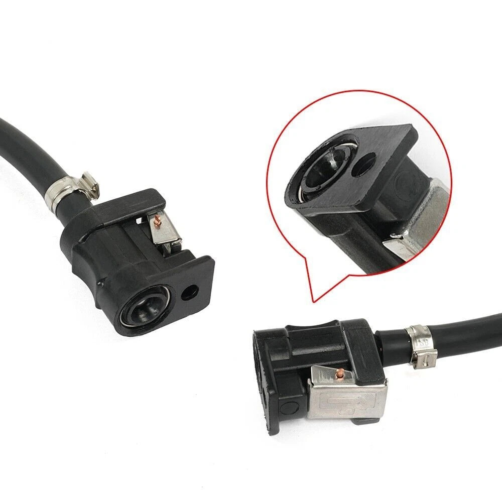 Gas Hose Fuel Line Assembly with Primer Bulb for Outboard Marine