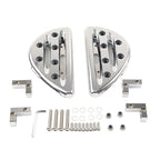 Set of 2 Rear Passenger Floorboard Foot Pegs for Harley Touring (1993–2023) Chrome