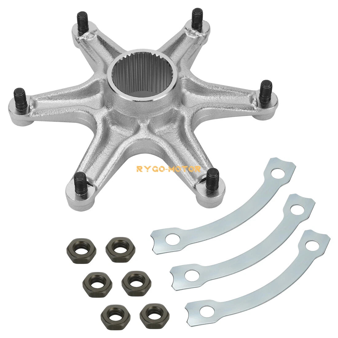 Rear Axle Sprocket Mount Hub Collar Holder Kit for Yamaha Warrior 350 (1987–2004)
