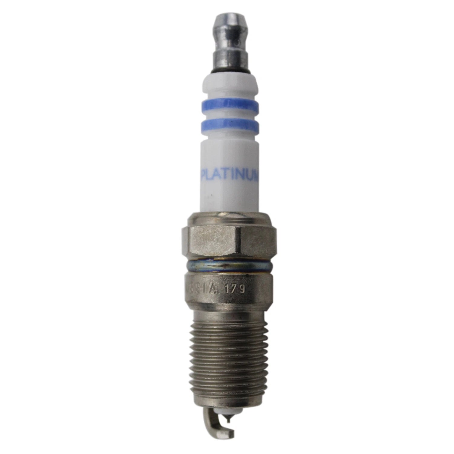 Spark Plug Set of 4 for Buick Cadillac Chevy Ford Oldsmobile Pontiac Mazda (Bosch Platinum)