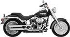 Vance & Hines Twin Slash 3" Slip-On Mufflers for Harley (16844)