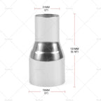 2" to 3" Exhaust Tube Pipe Adapter Reducer for