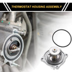 Engine Coolant Thermostat Housing Assembly for BMW 540i 740i (1997 - 1998)