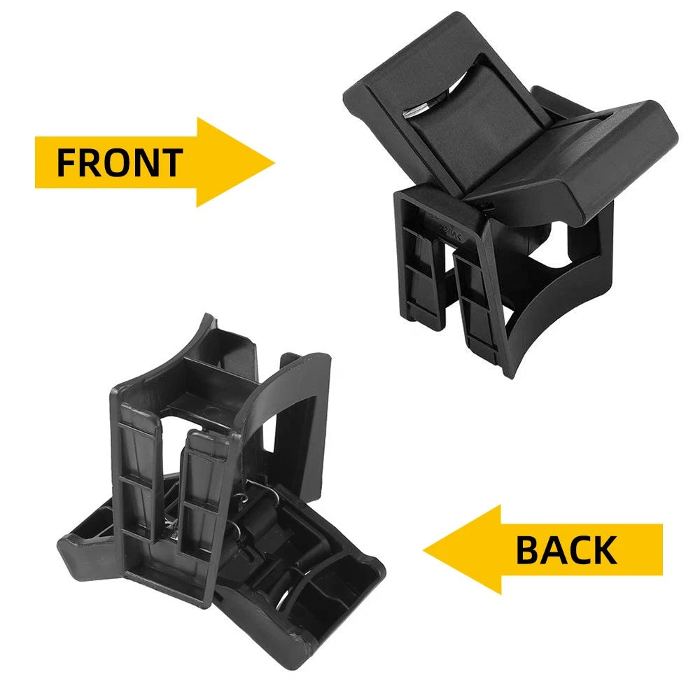 Set of 2 Console Cup Holder Insert Dividers for Toyota Highlander (2014–2019)