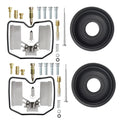 2X Carburetor Float Diaphragm Kit for Kawasaki Vulcan 500 EN500A (1991–1995)