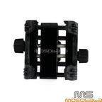 Black Handlebar Cradle Phone GPS Mount for Harley Dyna XL (2006-2023)