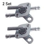 2Pcs Fuel Tank On-Off Switch Tap Valve Petcock for 90cc-250cc ATV