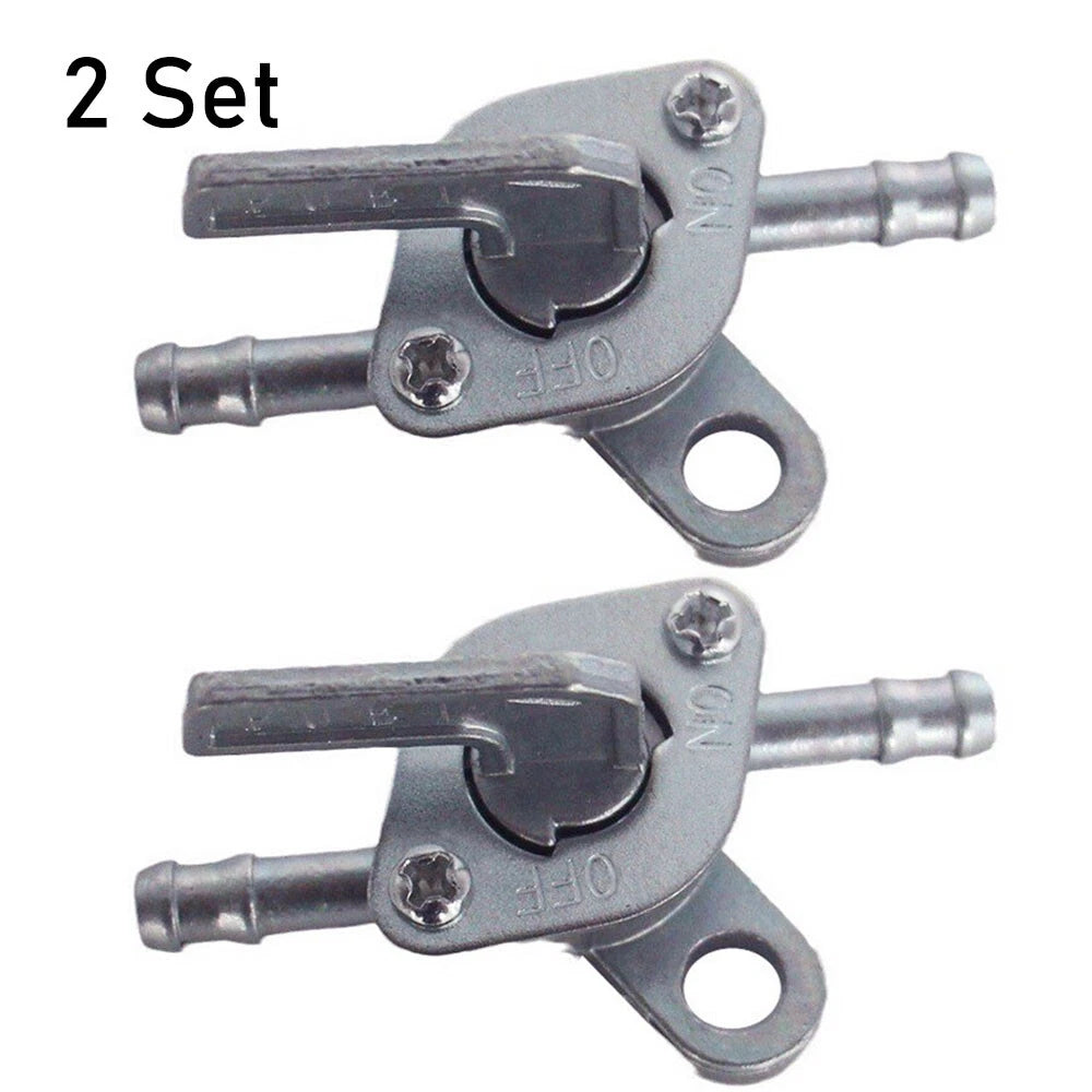 2Pcs Fuel Tank On-Off Switch Tap Valve Petcock for 90cc-250cc ATV