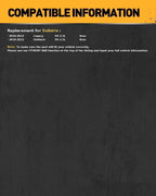 Rear Catalytic Converter for Subaru Outback Legacy (2010–2012) 2.5L H4