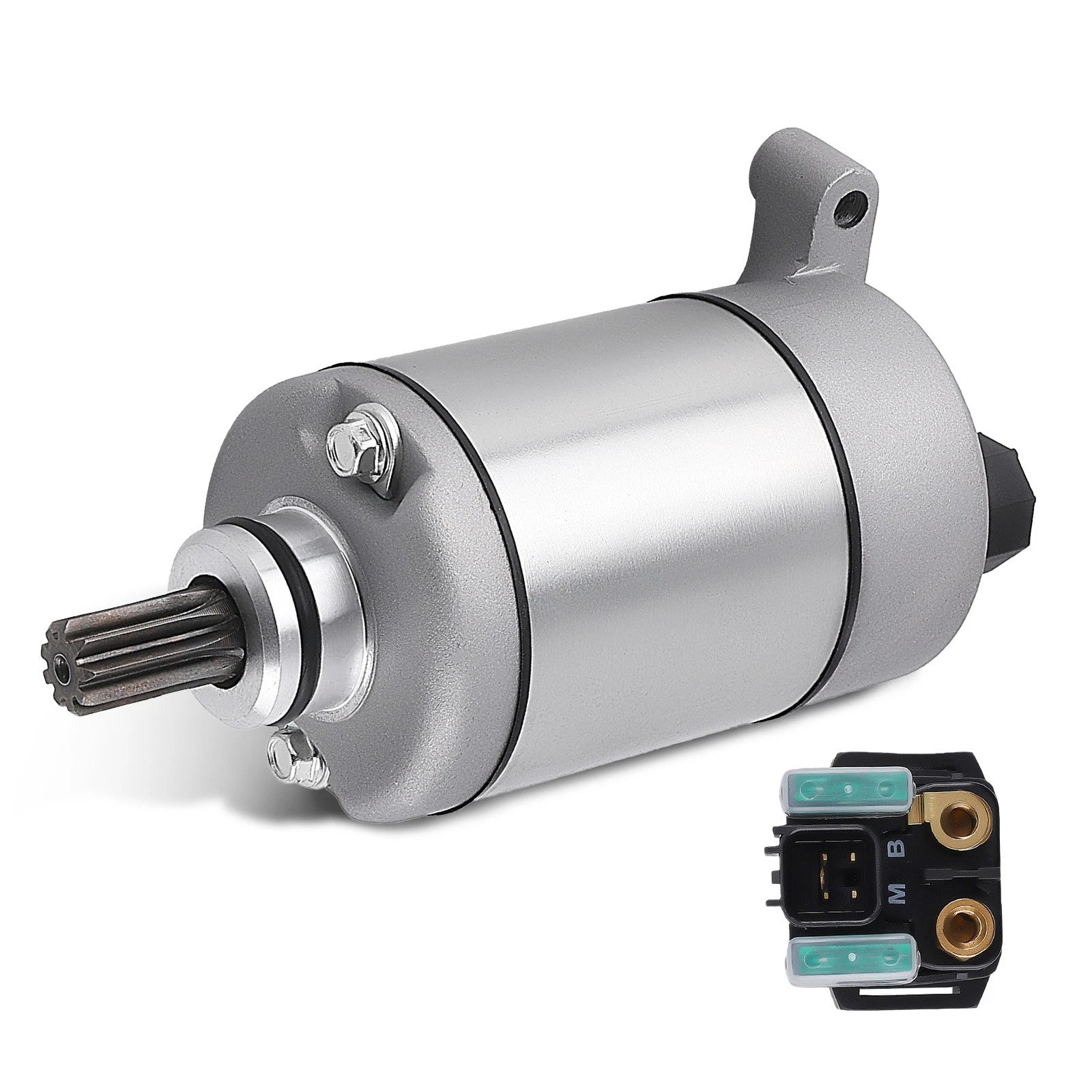 Starter & Relay for Yamaha Grizzly 550/700 (2009–2023)