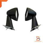 Black Wing Fender Side Mirrors for Honda Civic (1984-1991)