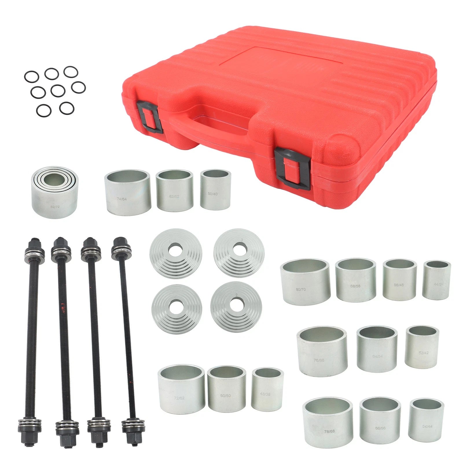 28pcs Pull and Press Sleeve Kit for Automotive Bearing Removal