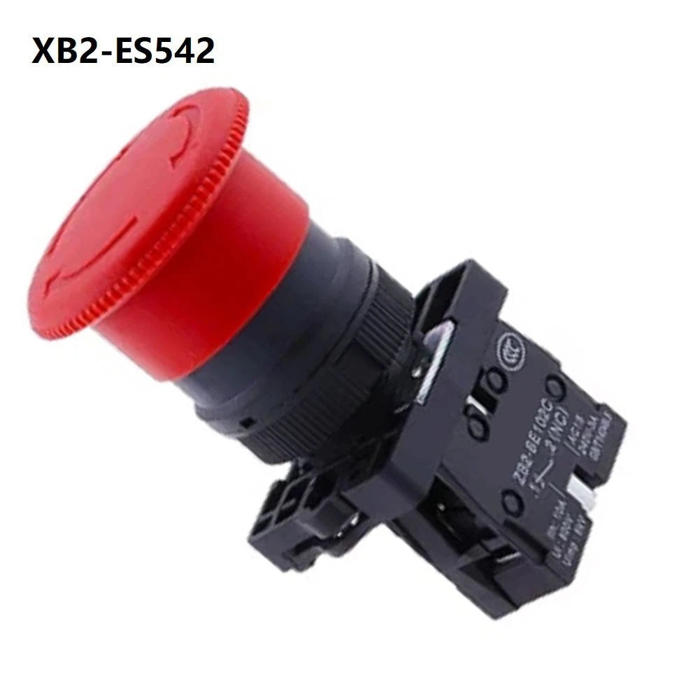 22mm Latching Push Button Switch XB2-ES542 Normally Closed