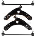 Set of 4 Control Arms with Ball Joints and Sway Bar Links for Toyota