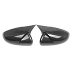 Carbon Fiber Black Side Mirror Cover Caps for VW Golf MK6 (2009-2013)