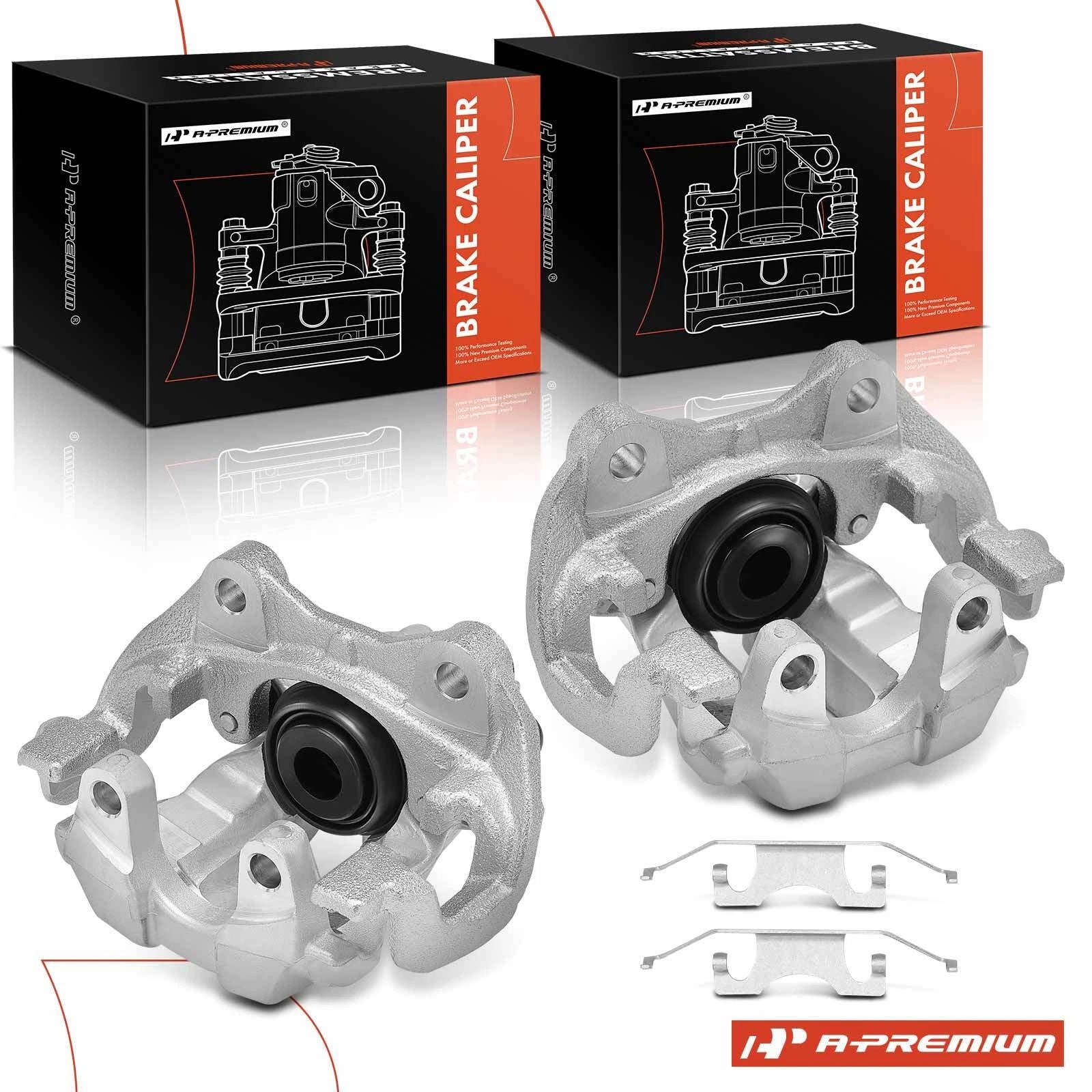 Pair Rear Disc Brake Calipers for Mercedes-Benz CLS400 (2015–2017)