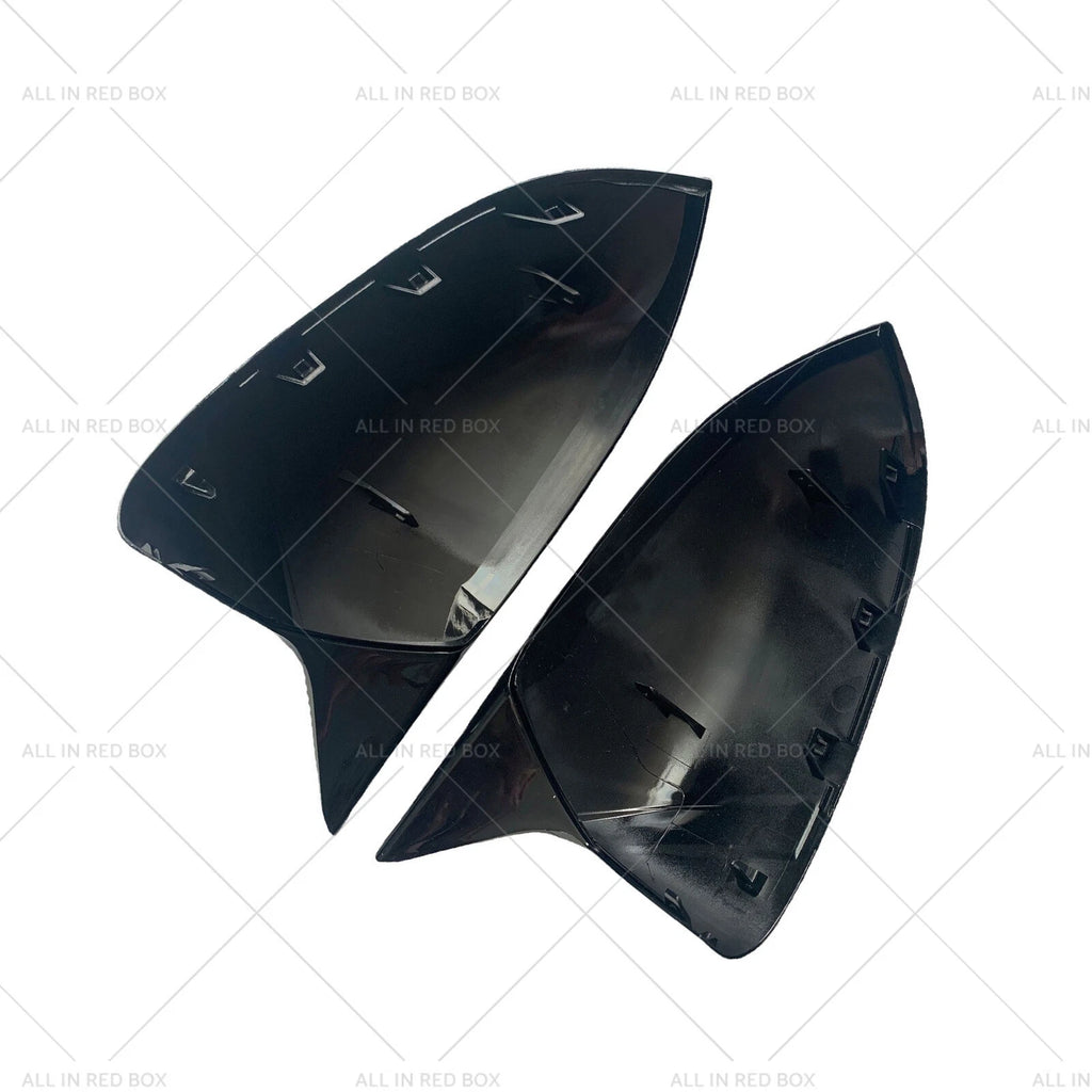 2X Black Rear Mirror Cover Caps for BMW X3 X4 X5 X6 (G01 G02 G05 G06)